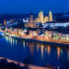 Passau in der blauen Stunde