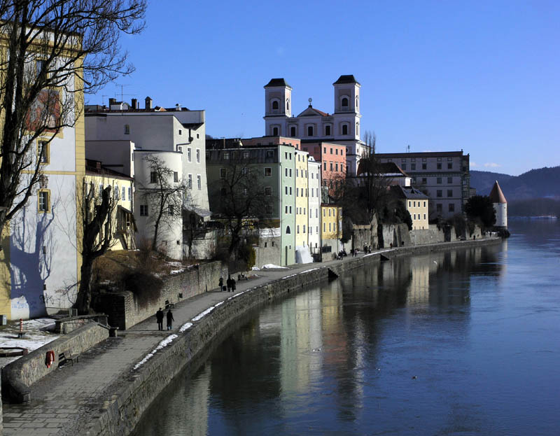 Passau Innfront - Mitte Februar