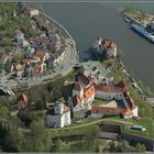 Passau - Oberhaus und Ortsspitze