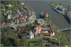 Passau - Oberhaus und Ortsspitze