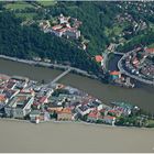 Passau - Ortsspitze und Altstadt