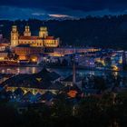 Passau und der Fluß Inn.