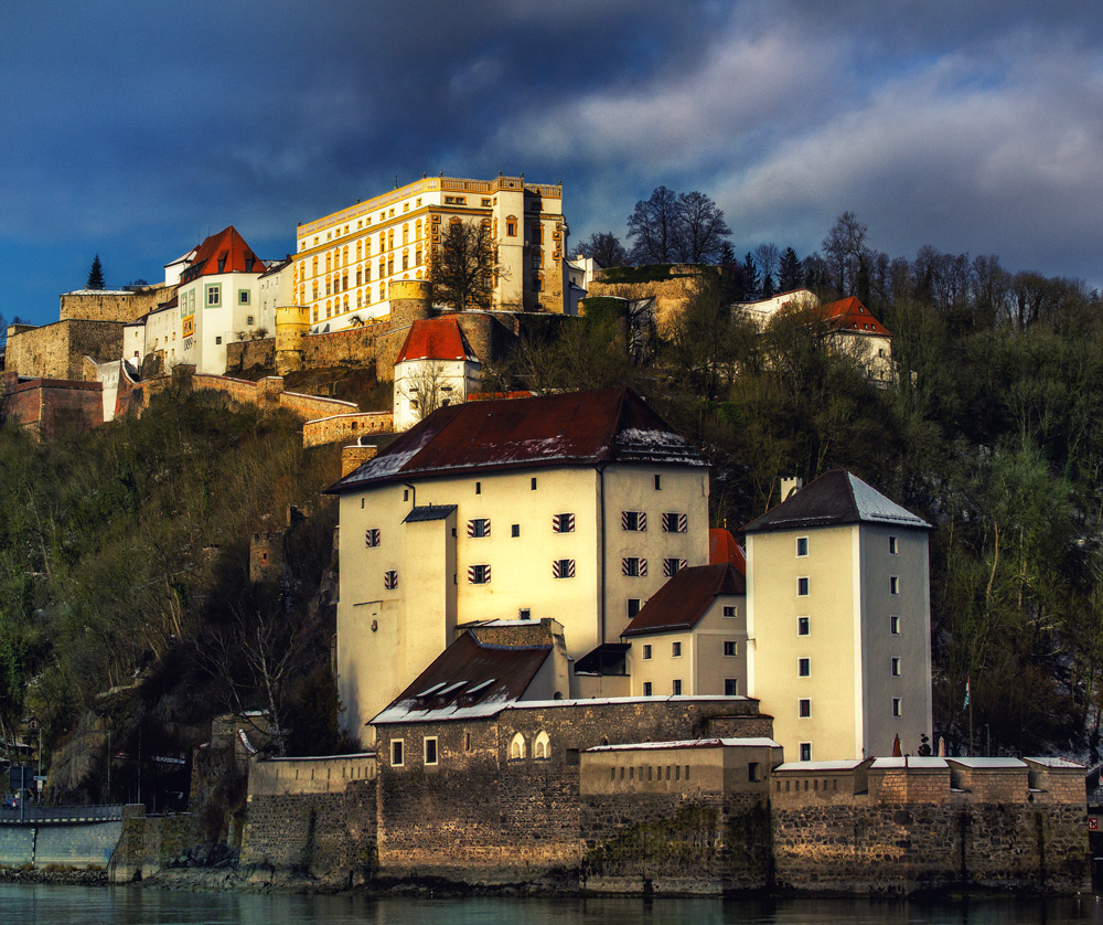 Passau - Veste Oberhaus mit Niederhaus