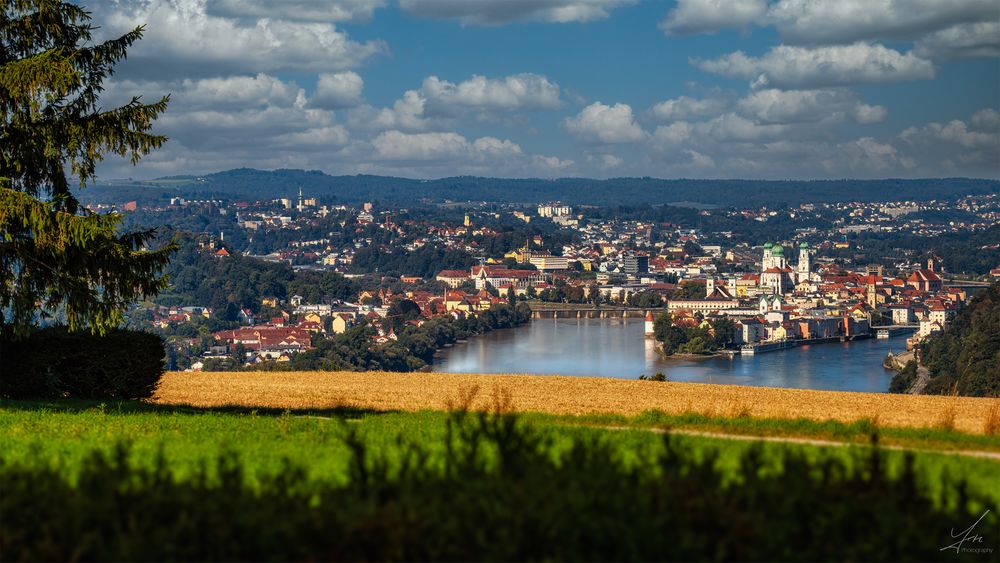 Passau von Freinberg aus