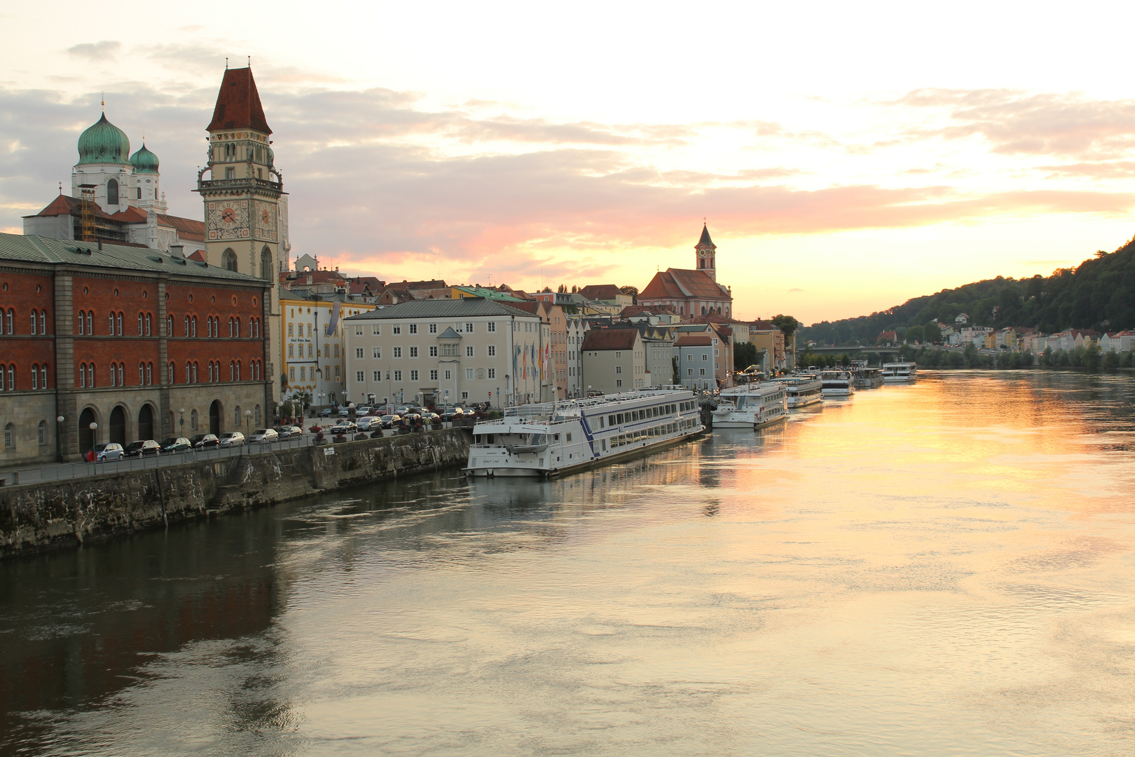 Passau Vorabend-Stimmung