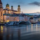 Passau zur blauen Stunde