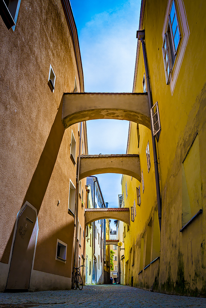 Passauer Altstadt und ihre Gassen (1)