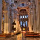 Passauer Dom blaue Stunde