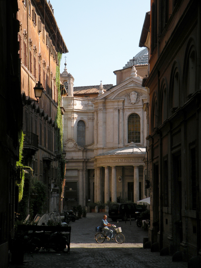 Passeggiando in bicicletta