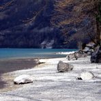 Passeggiando in riva al lago