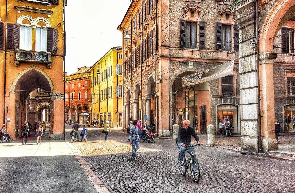 passeggiando per il centro