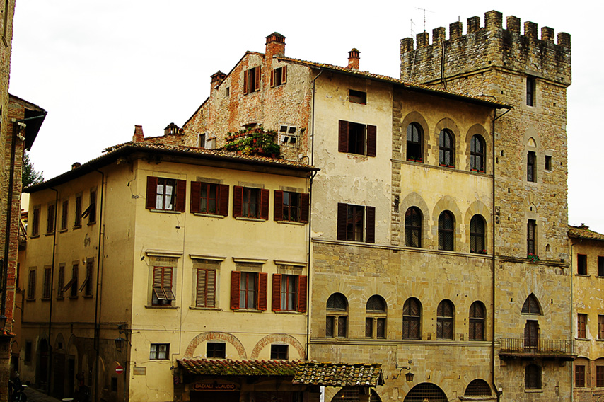 Passeggiando per le vie di Arezzo