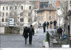 passeggiando sul Ponte Fabricio (Ponte Quattro Capi)