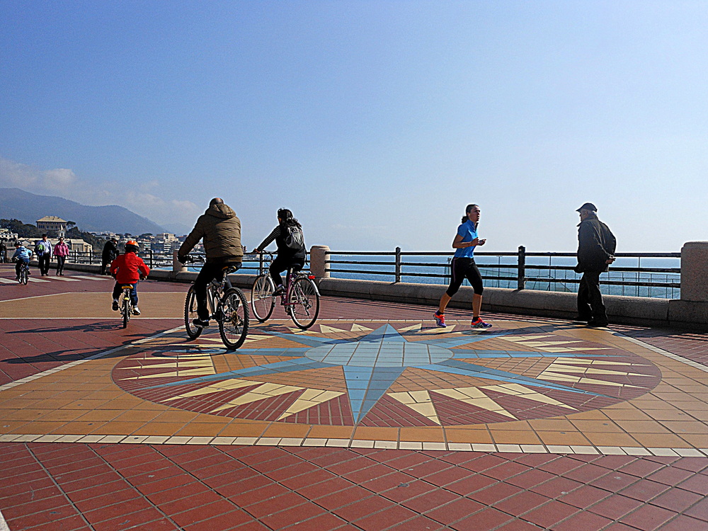 passeggiata a mare