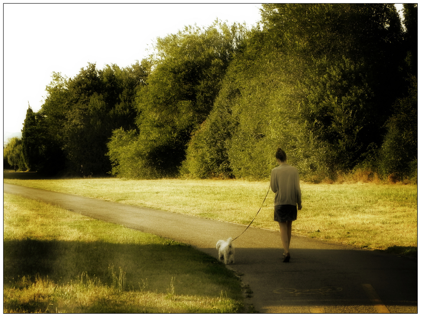 ..passeggiata al parco...