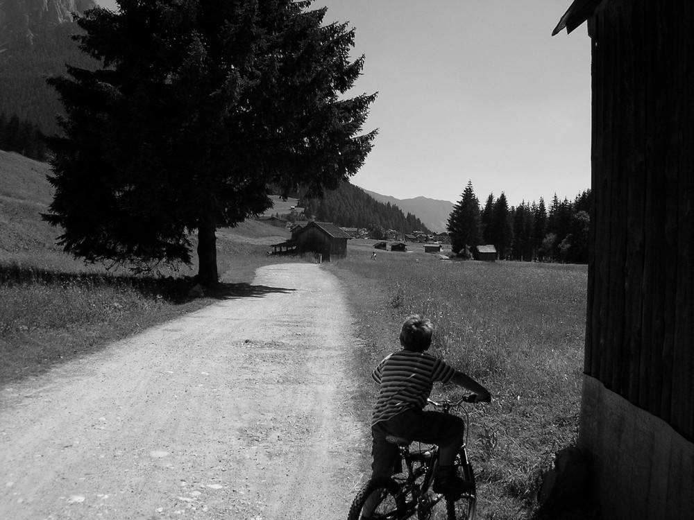 Passeggiata in bicicletta