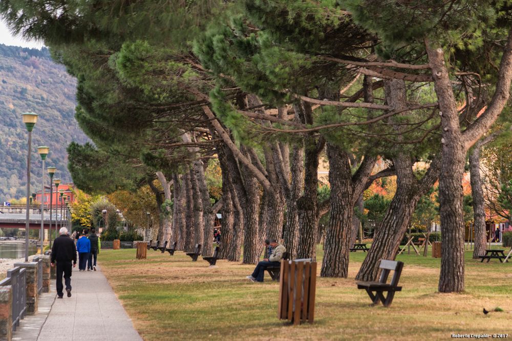 Passeggiata nel parco, Germignaga