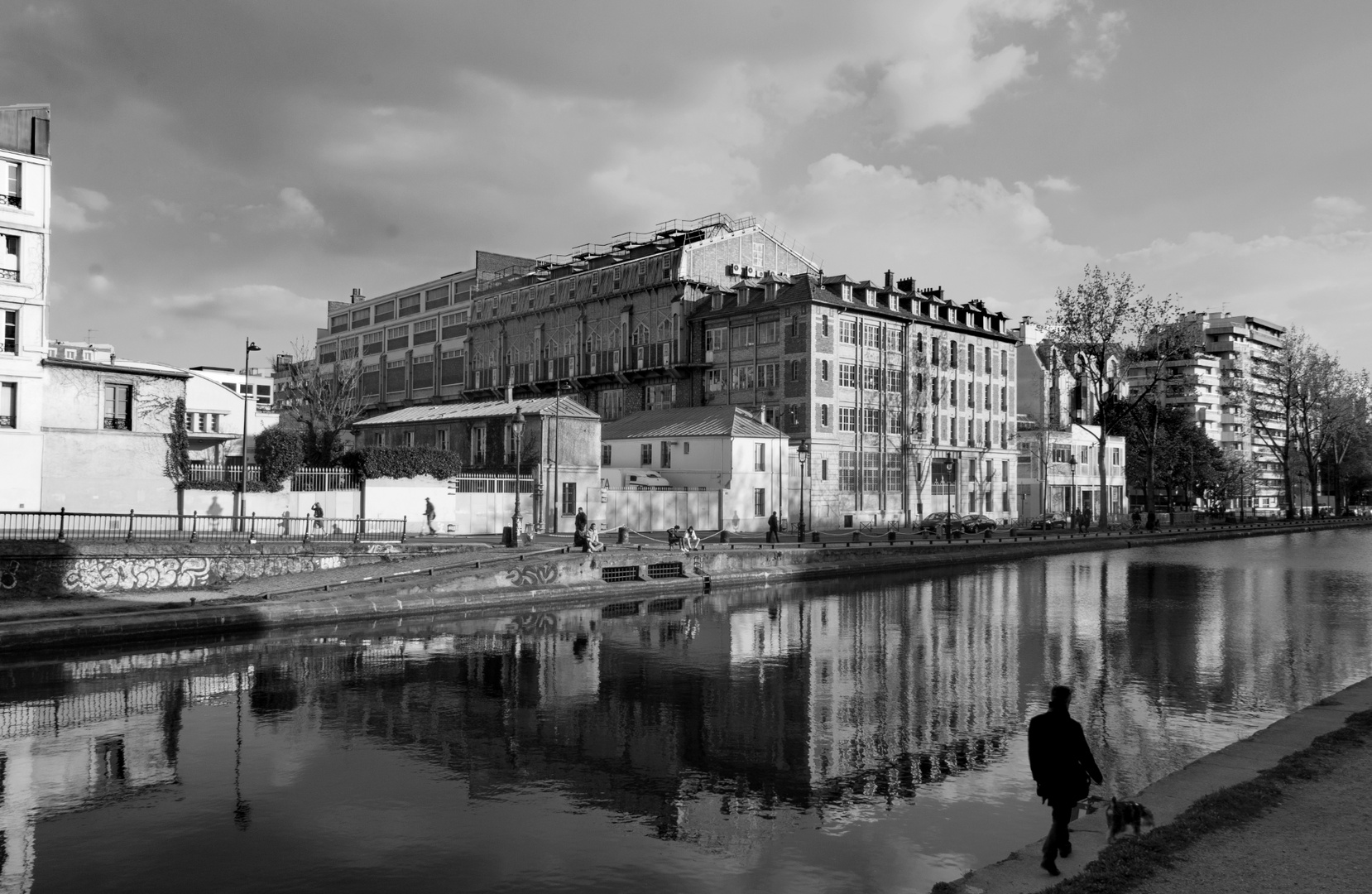 Passeggiata sul canale (Parigi)