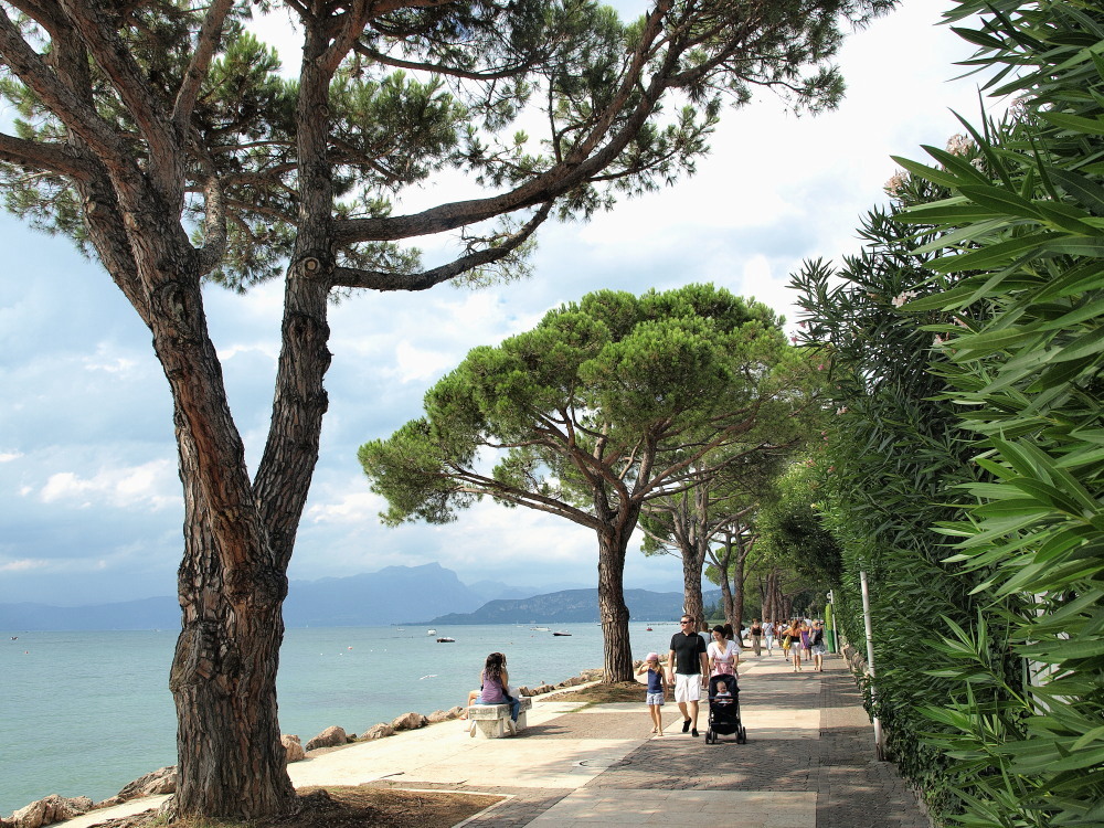 passeggiata sul lungolago