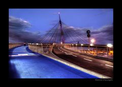 Passeggiata sul ponte del mare