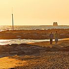 Passeggiata sulla spiaggia