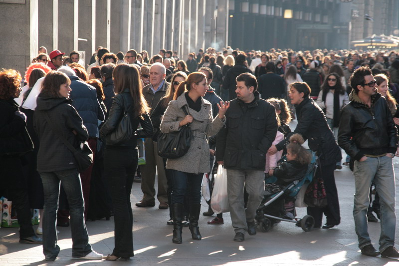 Passeggio a Milano