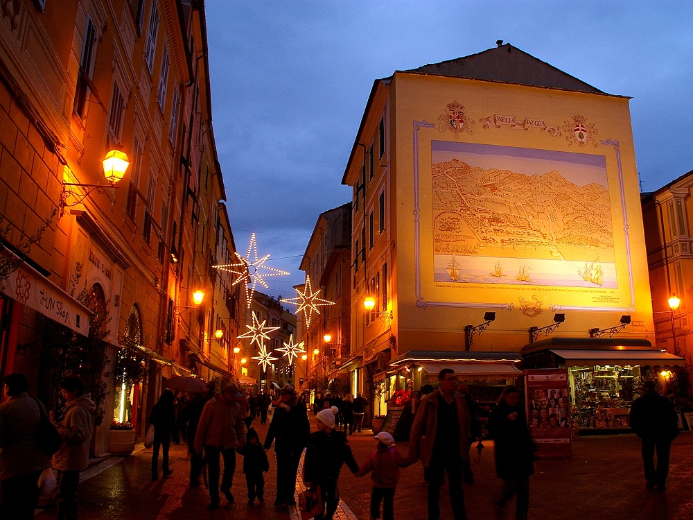 Passeggio pre-natalizio