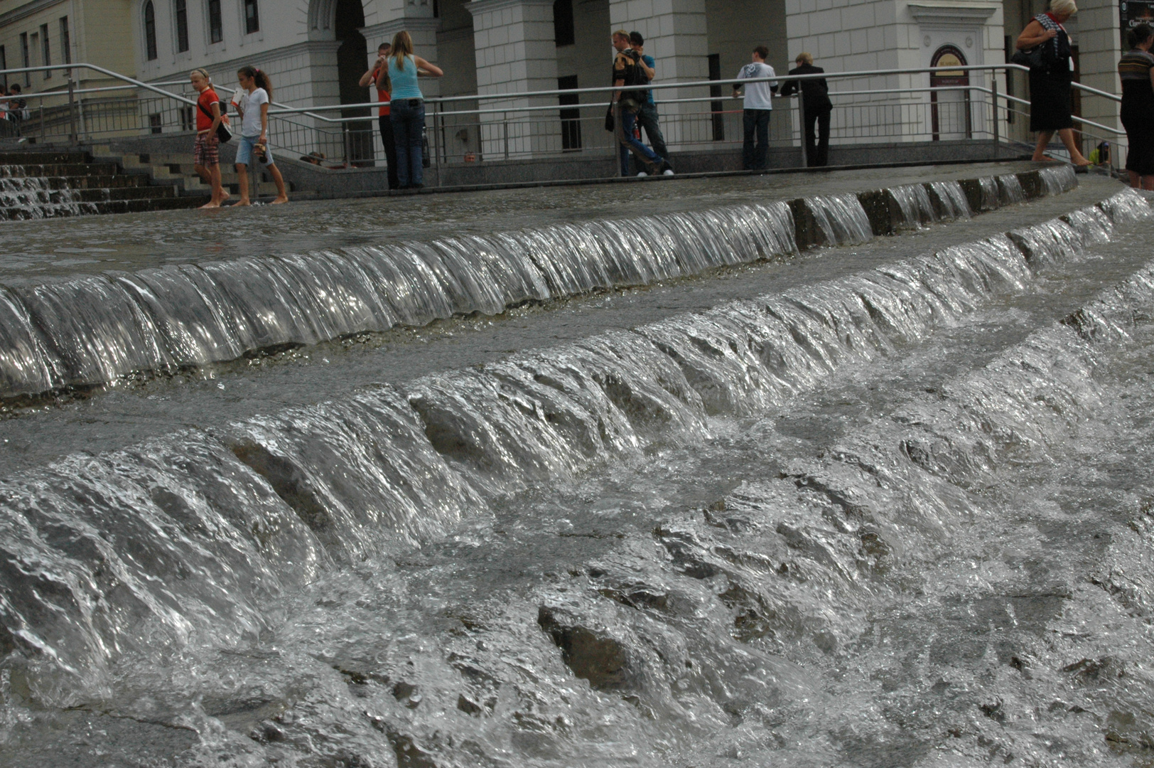 passegiata sull'acqua