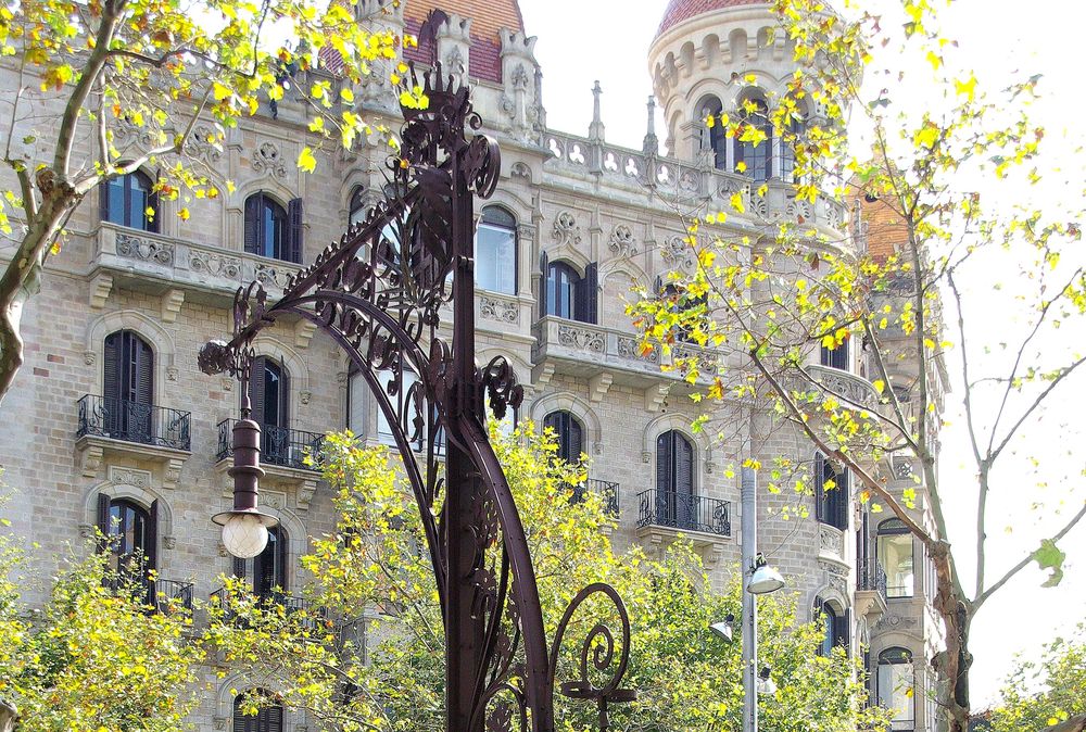 Passeig de Gracia - Strassenlaterne