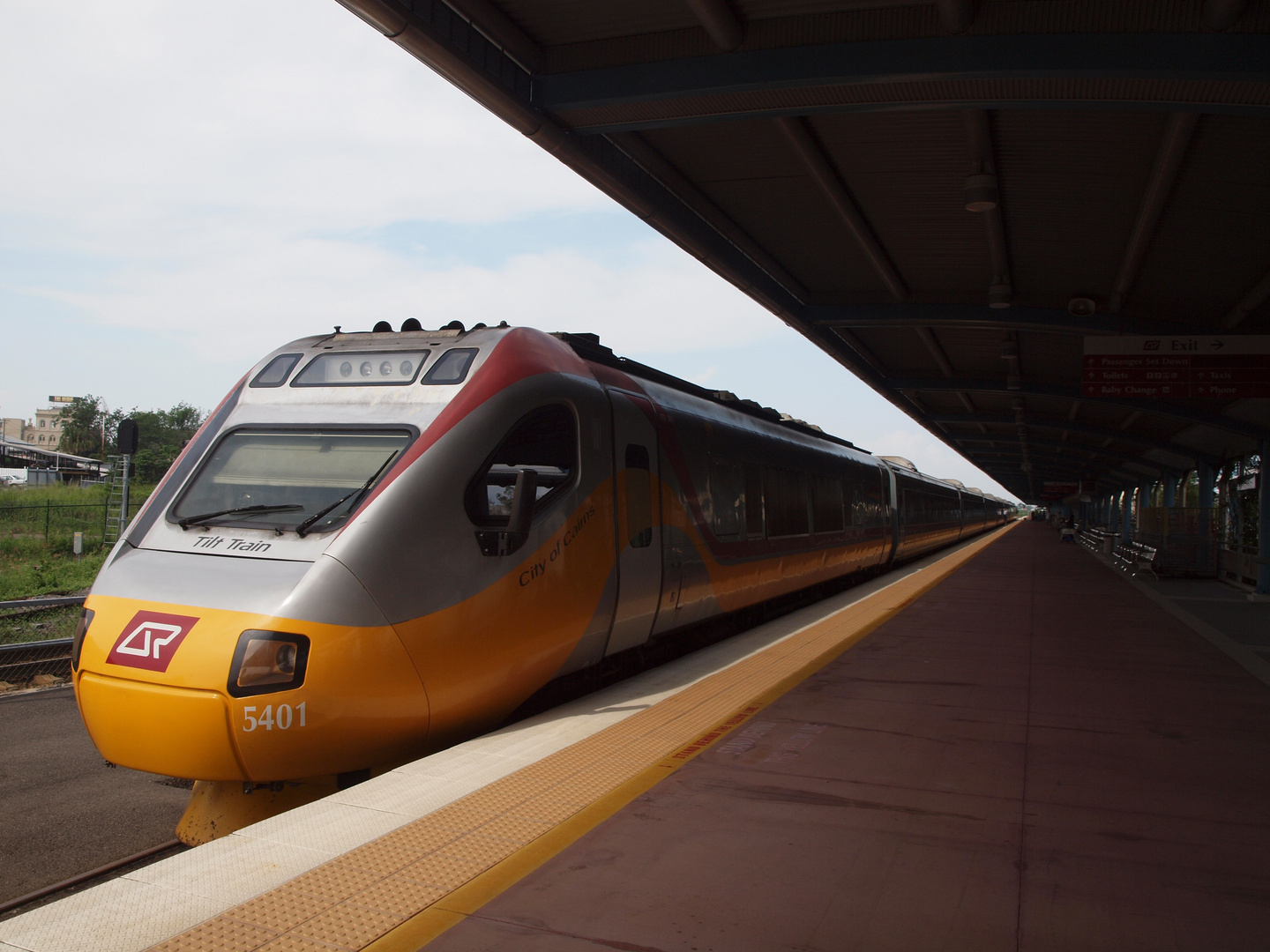 Passenger Train Townsville Station Queensland