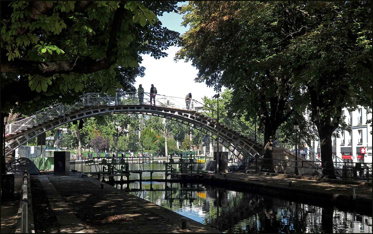 Passerelle Bichat - Canal Saint-Martin - Paris