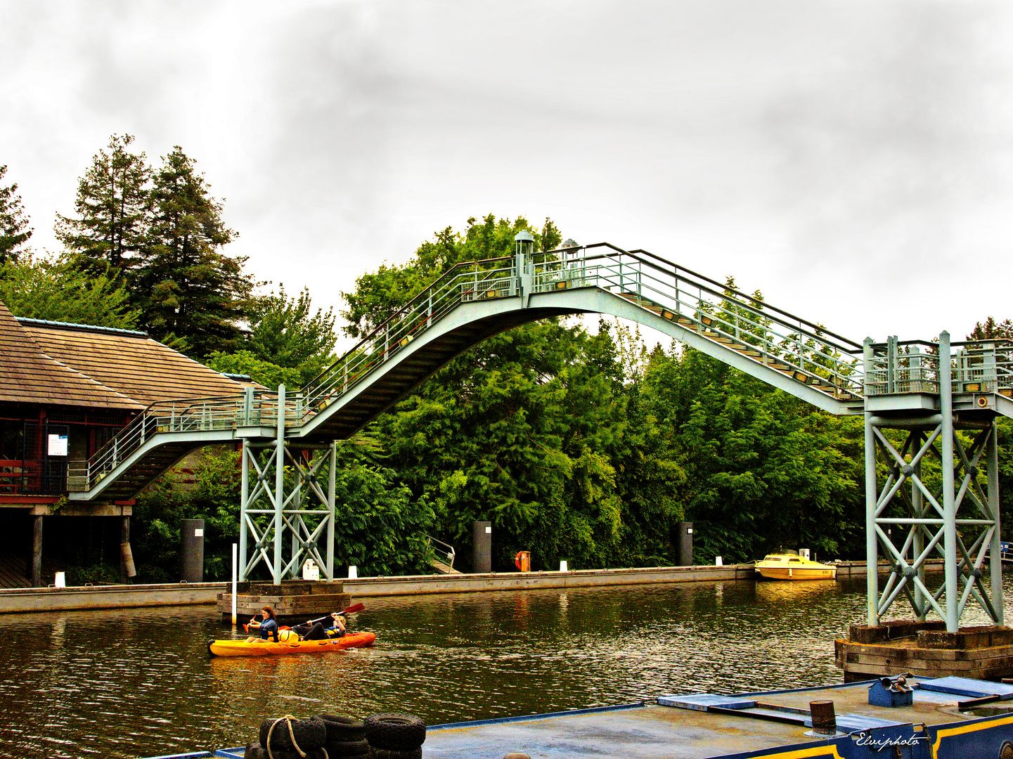 Passerelle de l'île de Versailles 