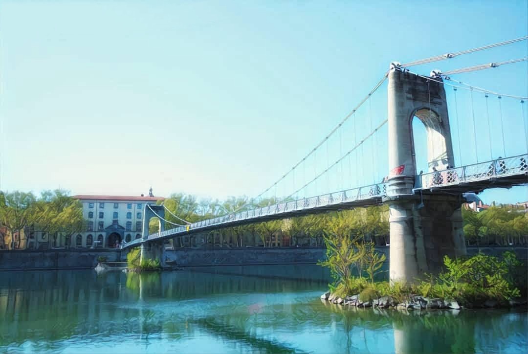 Passerelle du collège Lyon