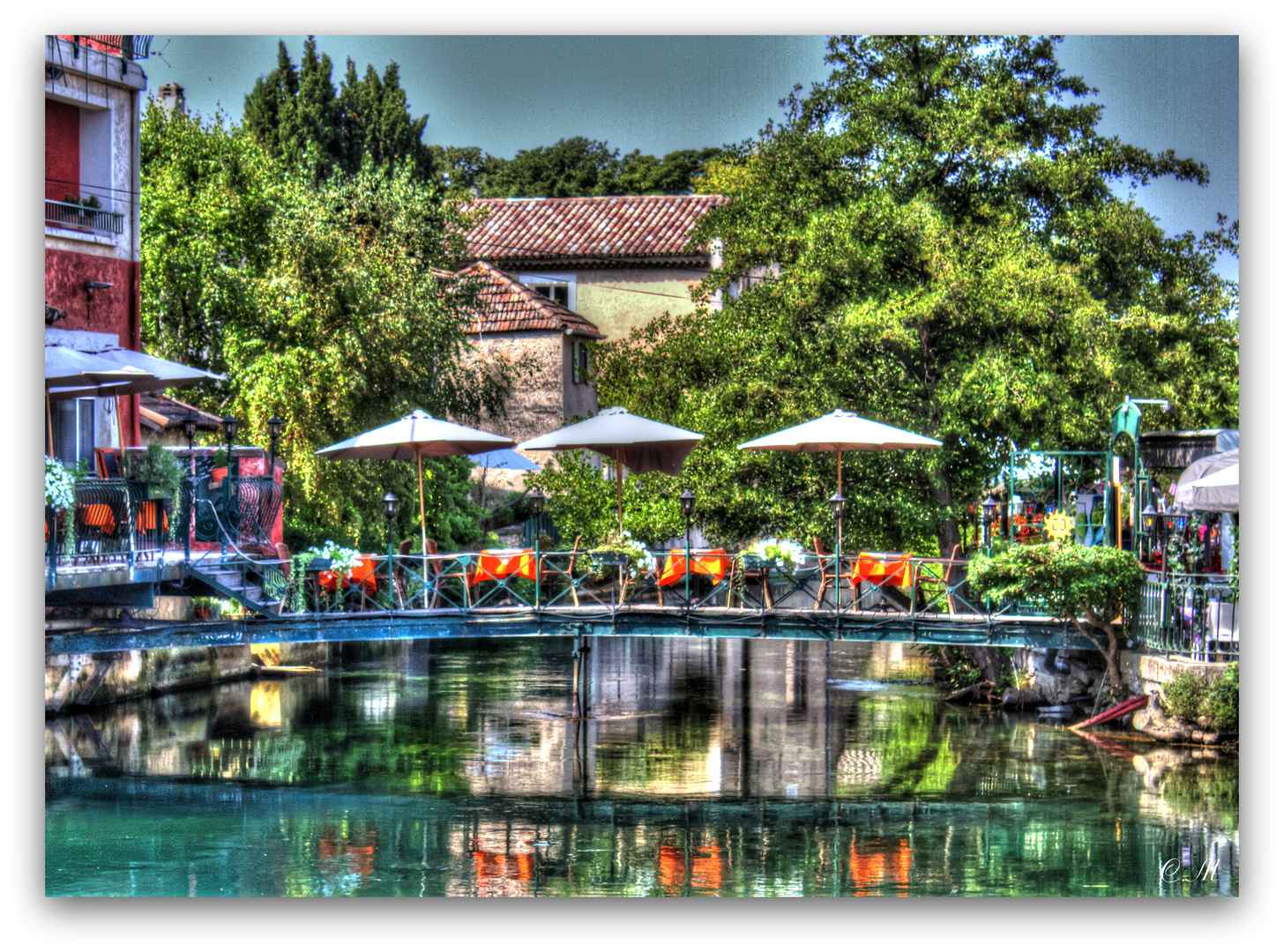 Passerelle, Isle sur la Sorgue