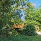 Passerelle sur l’Auzoue à Fourcès