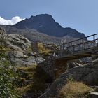 Passerelle vers le lac d'Artouste