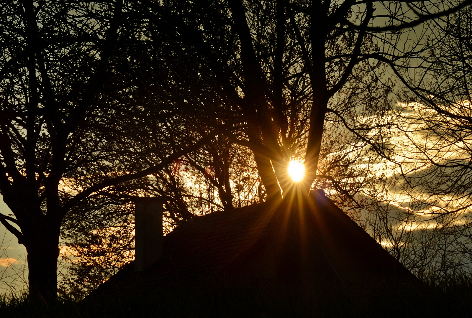 ~~~ passgenauer Sonnenuntergang ~~~