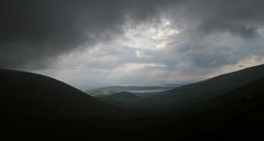 Passhöhe bei Dingle - stürmischer Tag