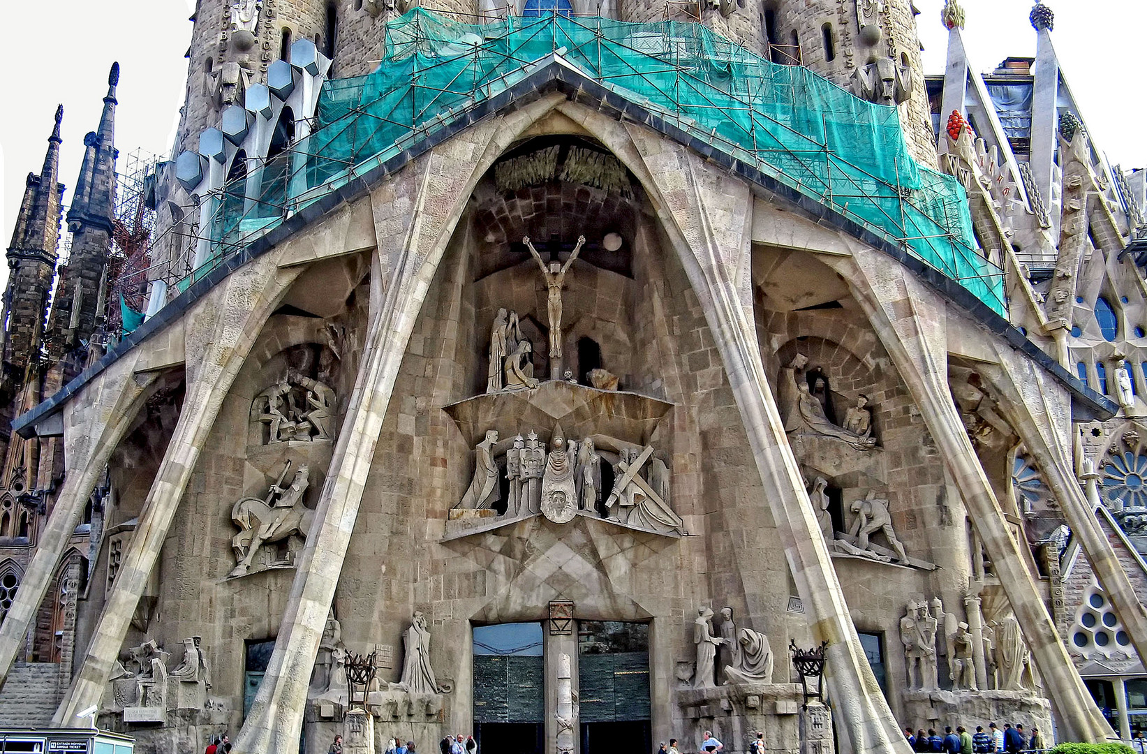 Passion Façade of the Sagrada Família, Barcelona