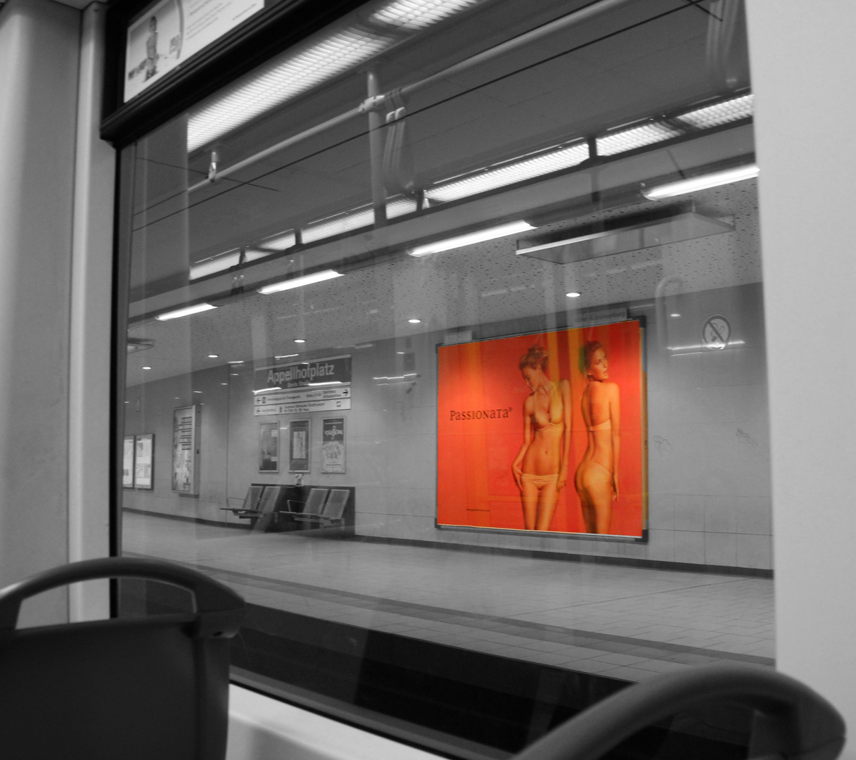 Passionata in der U-Bahn