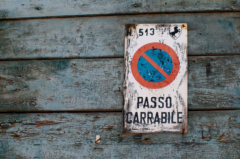 Passo Carrabile