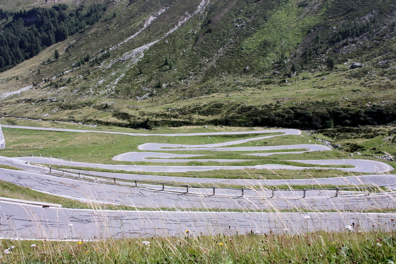 Passo dello Spluga à 2 114 m en Lombardie