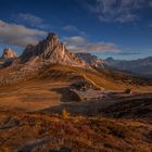 Passo di Giau morgens