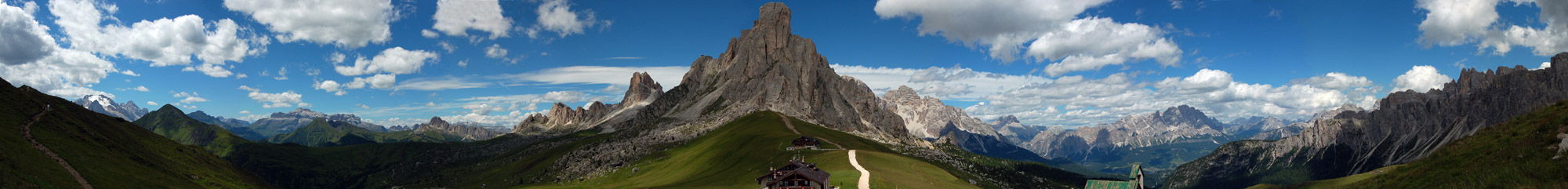 Passo Giau in den Dolomiten