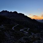 Passo Novena bei Sonnenaufgang