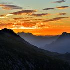 Passo Novena bei Sonnenaufgang