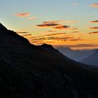 Passo Novena bei Sonnenaufgang