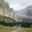 Passo Sella-Blick zurück