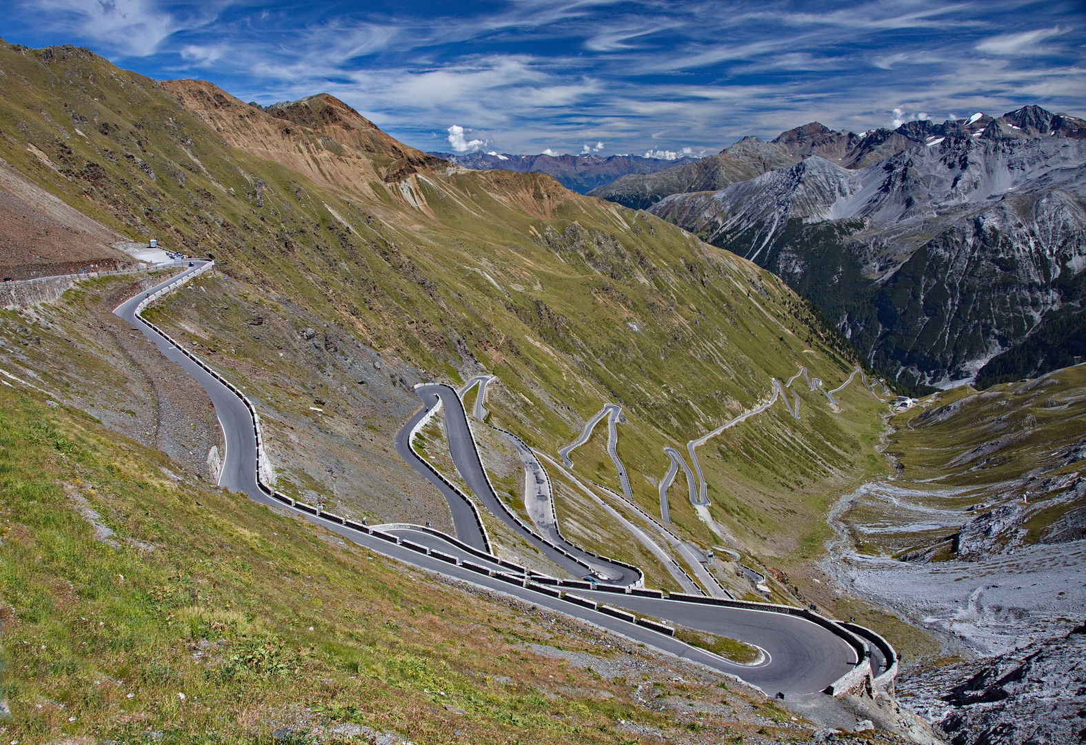 Paßstraße zum Stilfser Joch - Südtirol