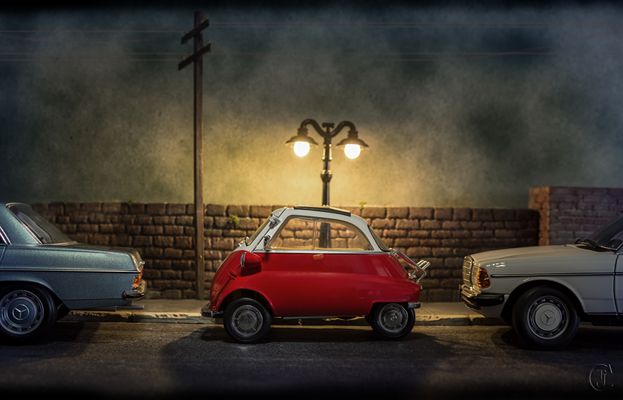 Passte in die kleinste Lücke ...